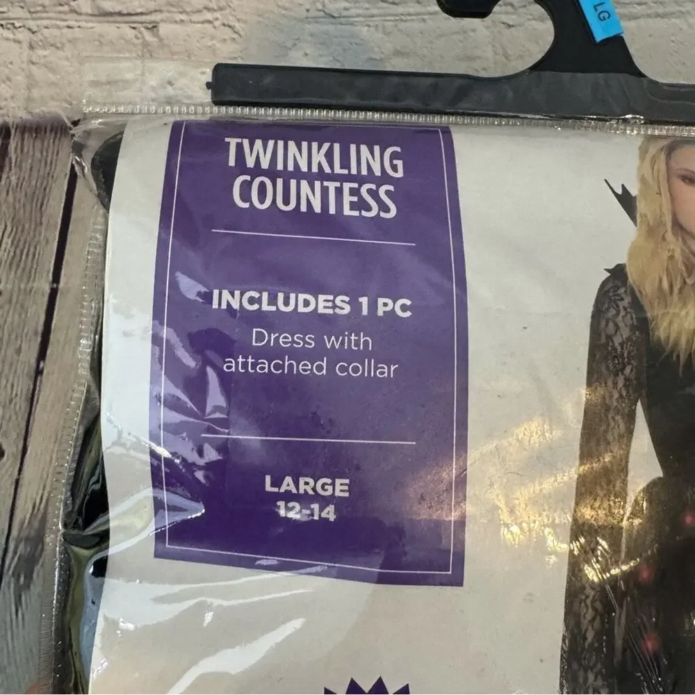 Twinkling Countess Girl's Halloween Costume